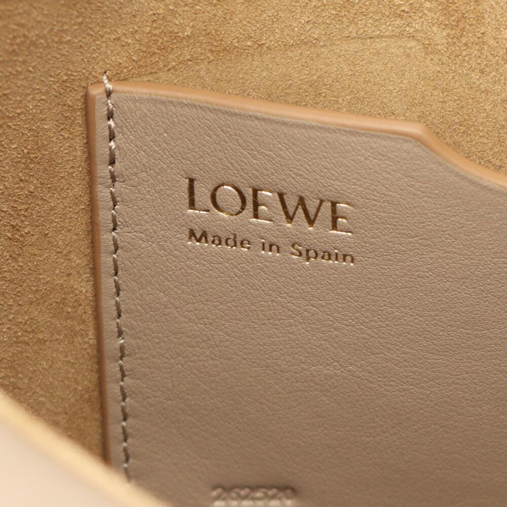 LOEWE OLA Handbag Beige Tan Leather - Picture 4 of 5